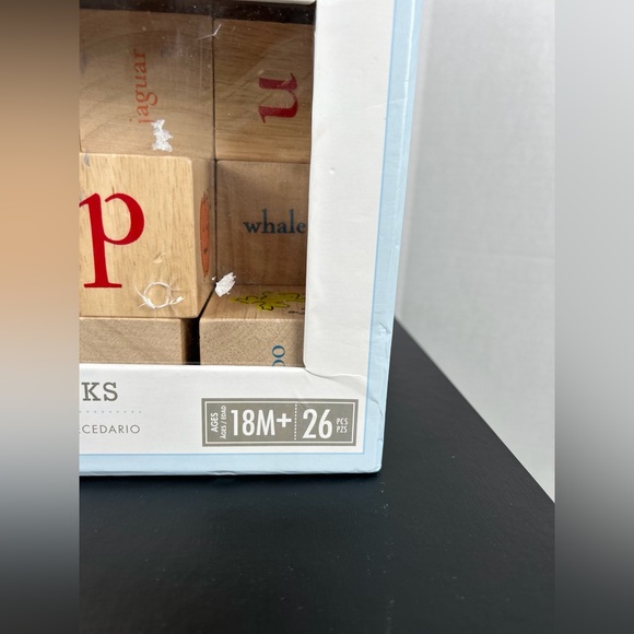 Pottery barn kids wooden alphabet blocks - Picture 3 of 8